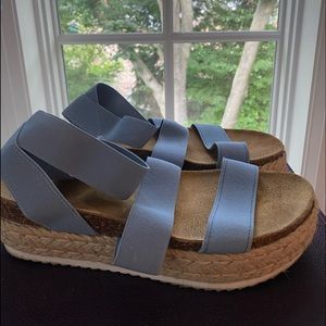 espadrille platform sandals